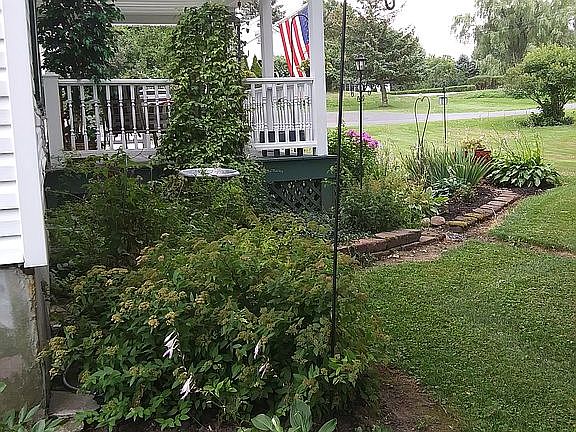 front porch side view