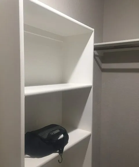 master closet built ins