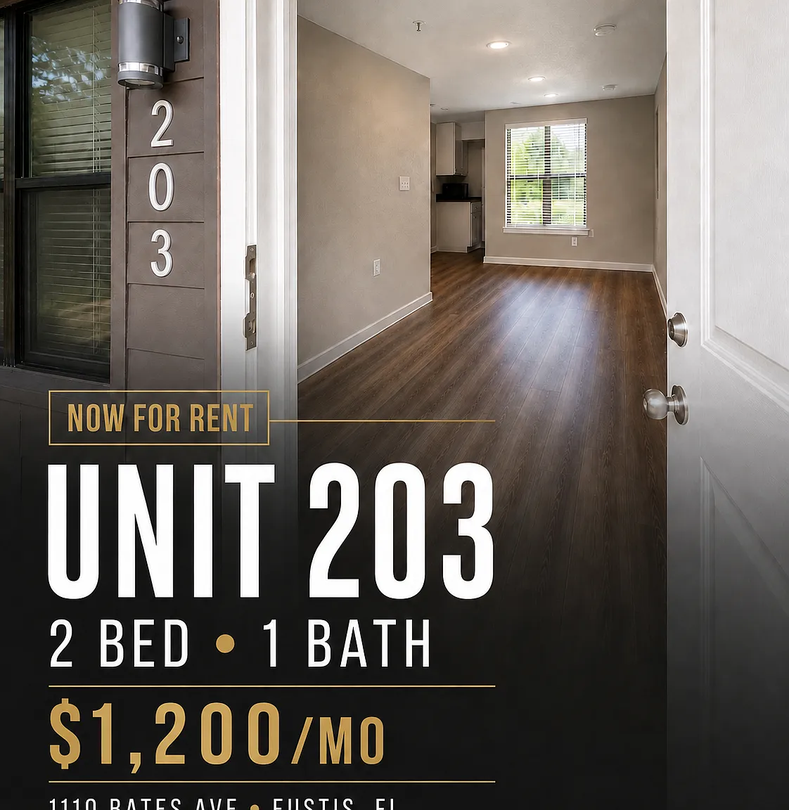 2 bed, 500 sqft, $1,200 — Photo 1