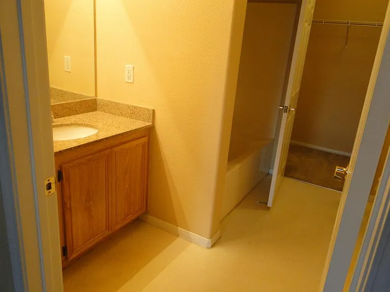 Granite bathroom countertops!