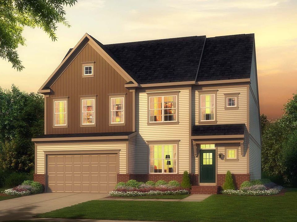 Elevation 1 of the Cresswell a home design by Brookfield Residential at West Shore Village at The Bl
