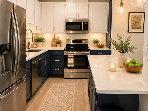 Large gallery kitchen