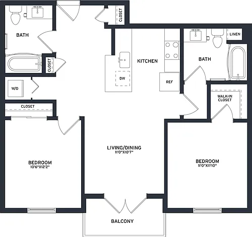 Floor plan B1
