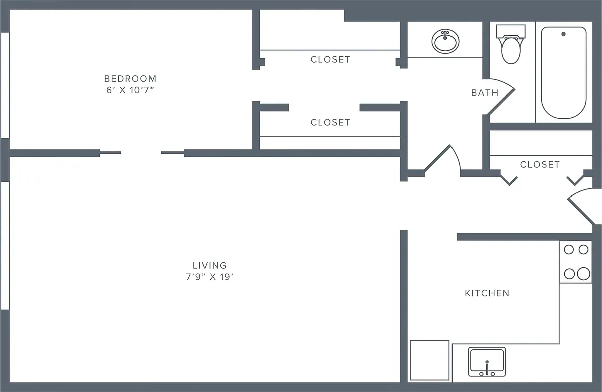 Floor plan S1 Renovated