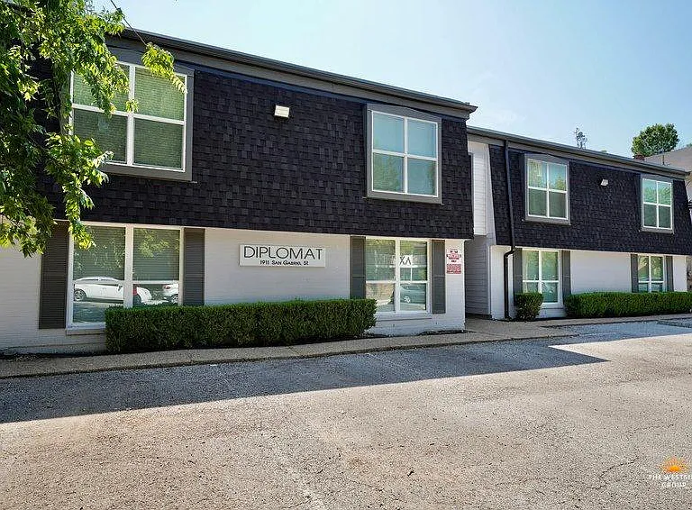 Front building and parking