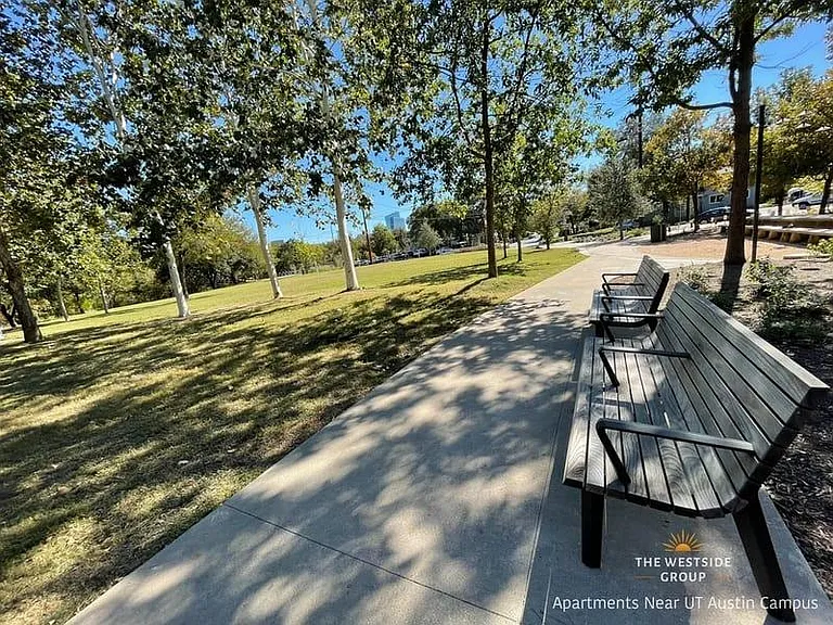 Pease Park walking distance
