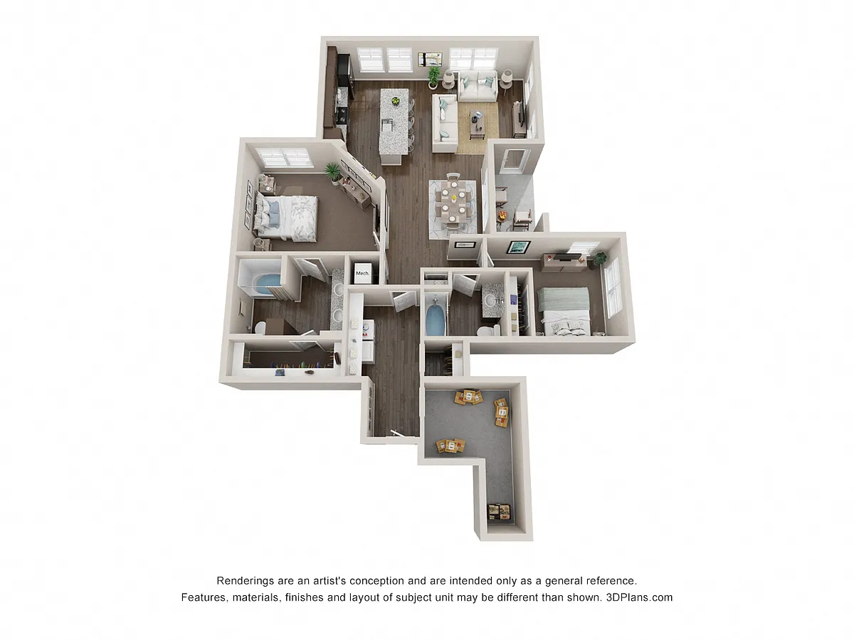Floor plan Oak