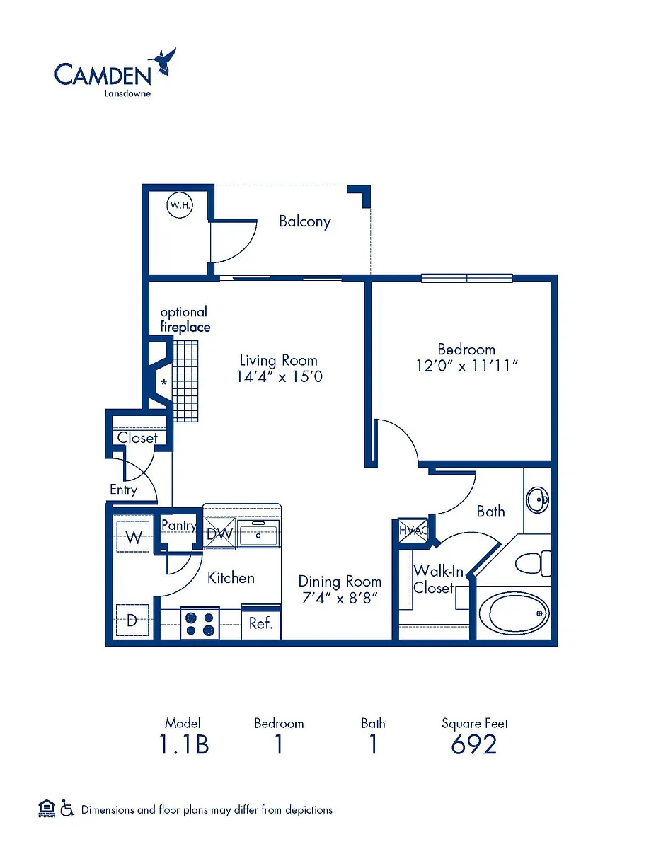 Floor plan 11B