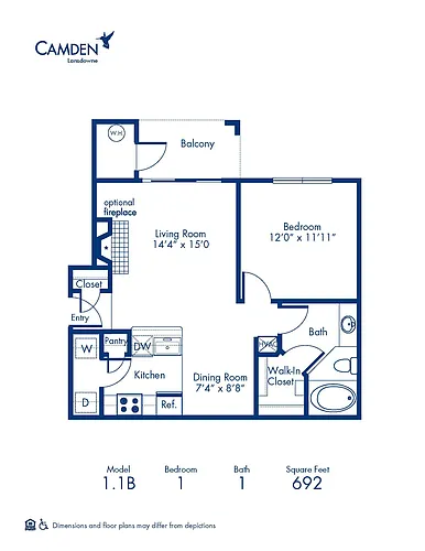 Floor plan 11B