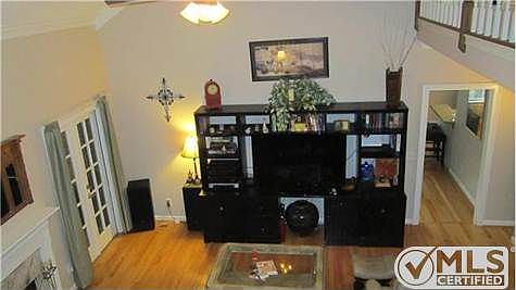 Living Room w/ Vaulted Ceil.