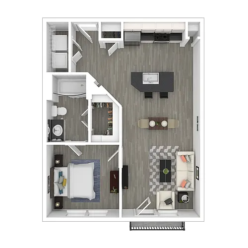 Floor plan Cottage Hill