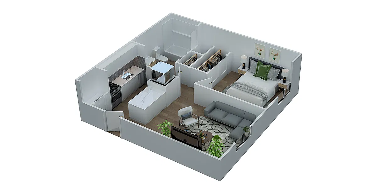 Floor plan Villa