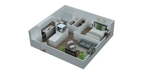 Floor plan Villa