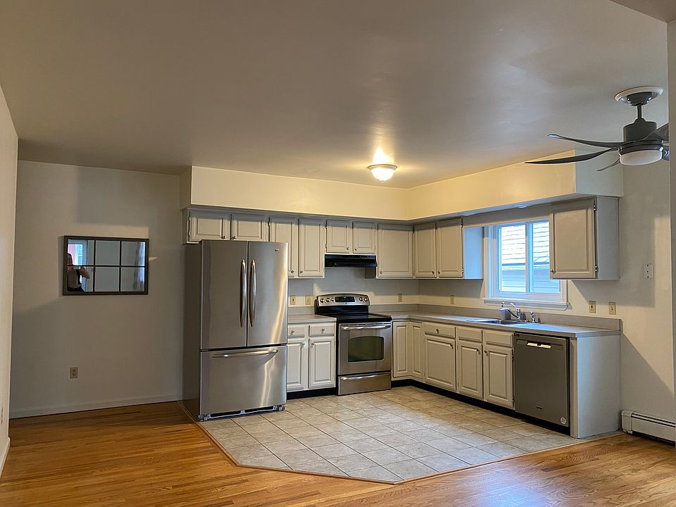 Looking at kitchen from living room