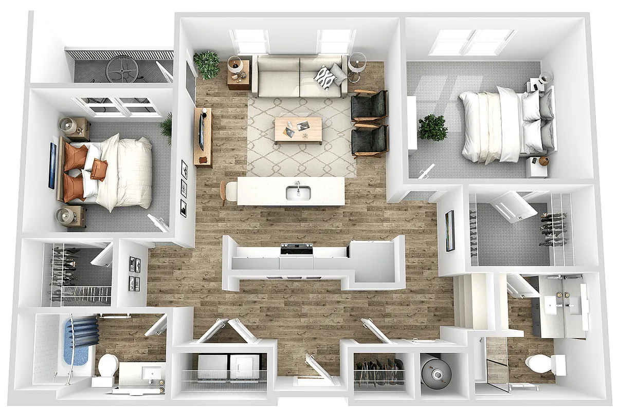 Floor plan B2