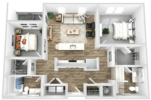 Floor plan B2