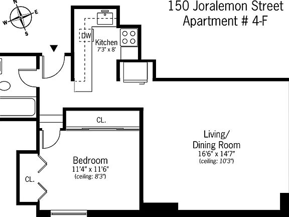 2nd image of 150 Joralemon St APT 4F