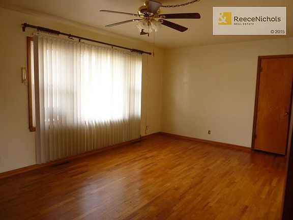 Living room with beautiful wood floors