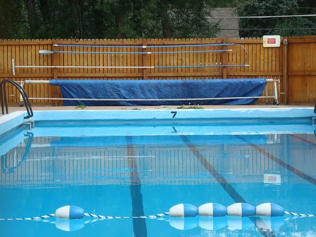 Community seasonal swimming pool