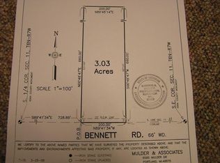 Bennett Rd, Saranac, MI 48881