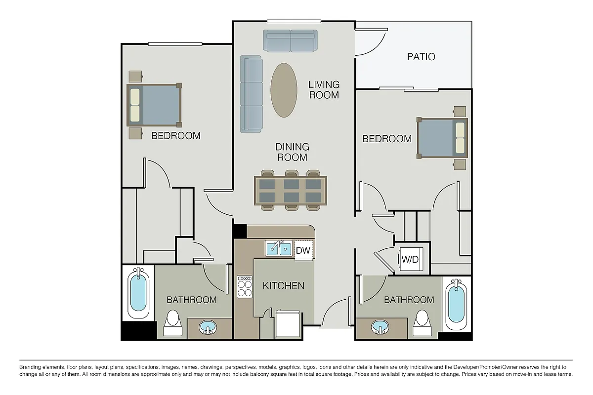 Floor plan Plan 2B