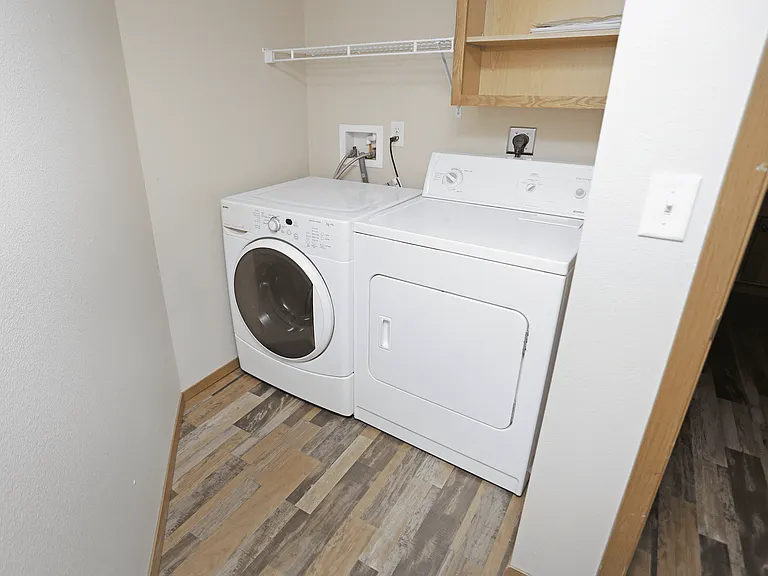 In-Home Washer and Dryer