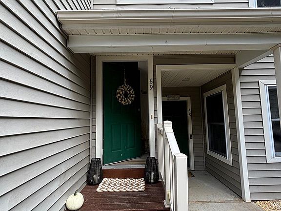Front door to unit