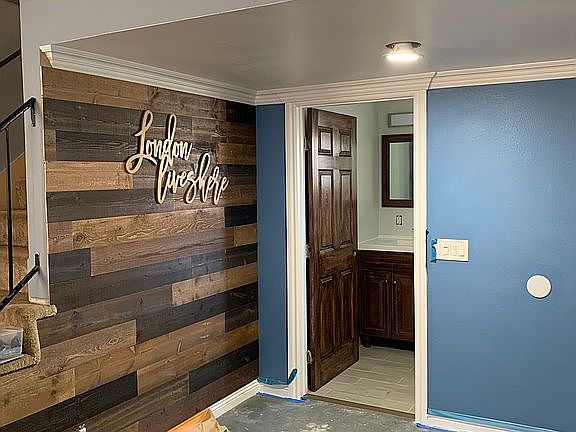 Upgrades to entryway 