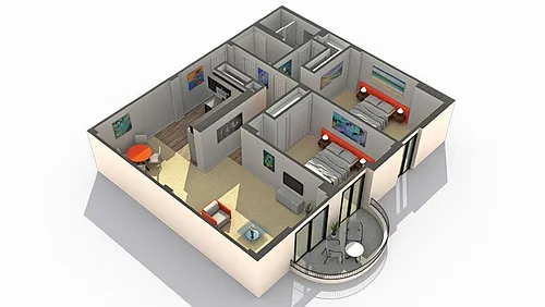 Floor plan Ten 90