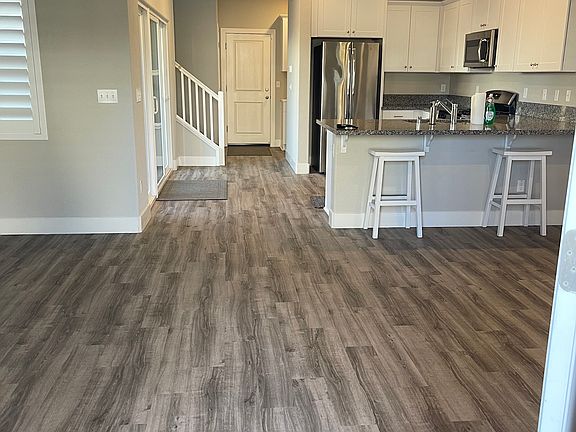 Downstairs living space