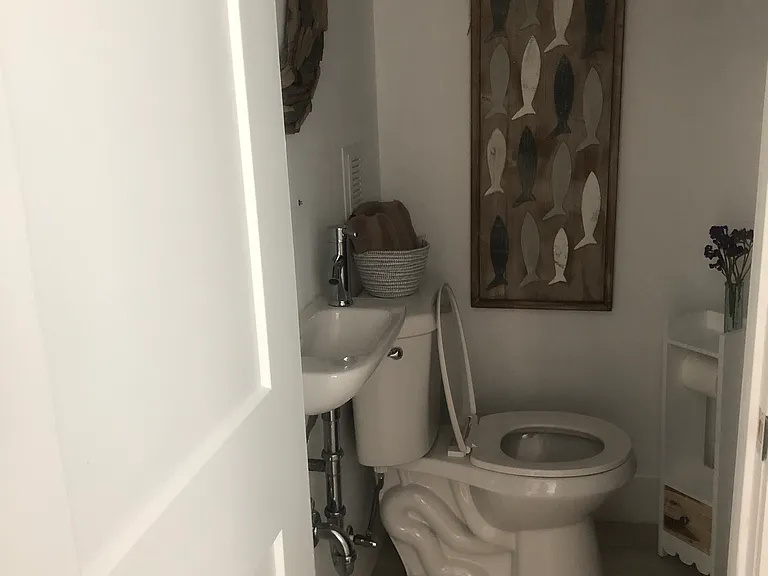 Half bath for guests