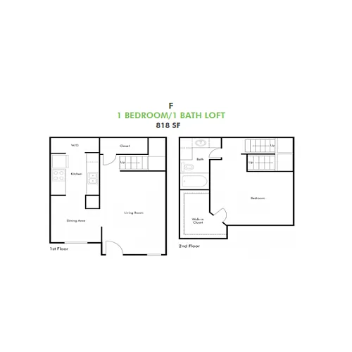 Floor plan E Loft Style