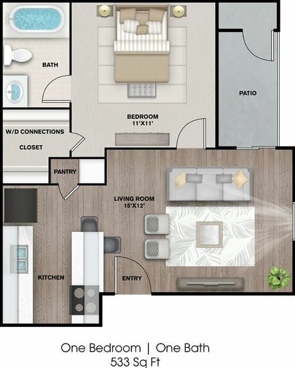 2nd image of 2602 S 39th St APT 105
