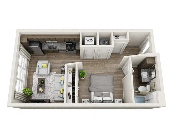 Floor plan Studio S1