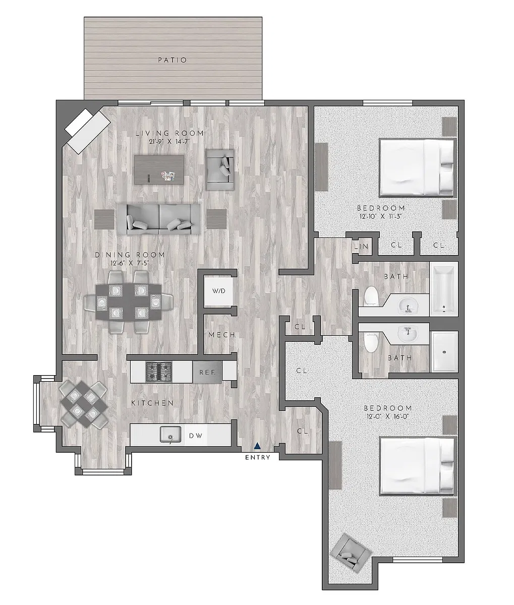 Floor plan B2