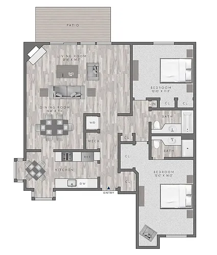 Floor plan B2