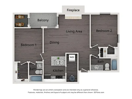 Floor plan B1