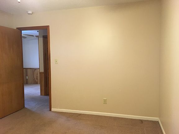 Newly painted bedroom