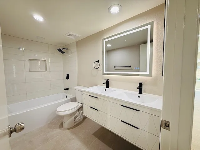 downstair hallway bathroom