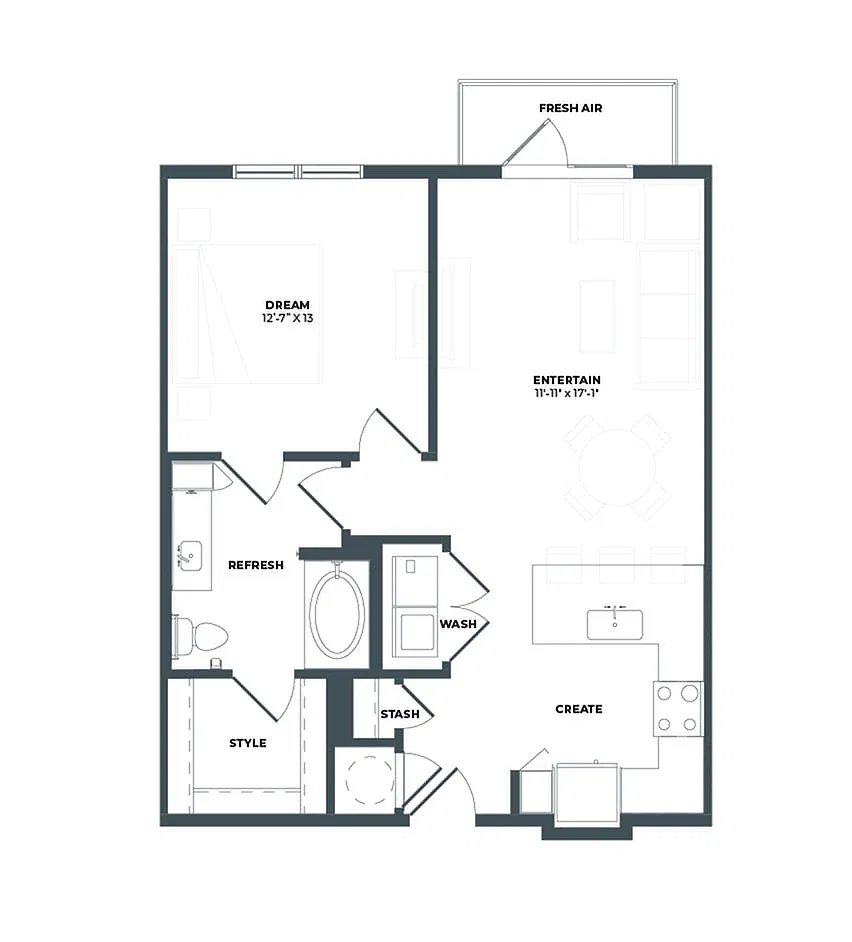 Floor plan A1