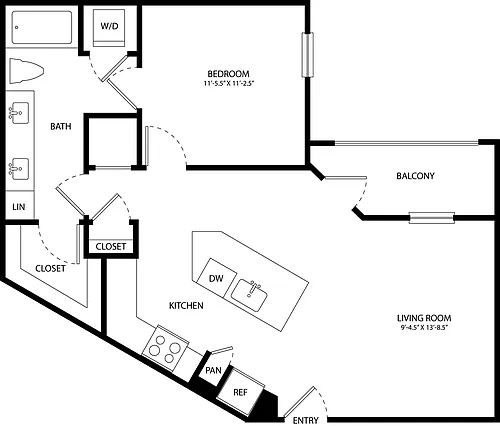 Floor plan A8