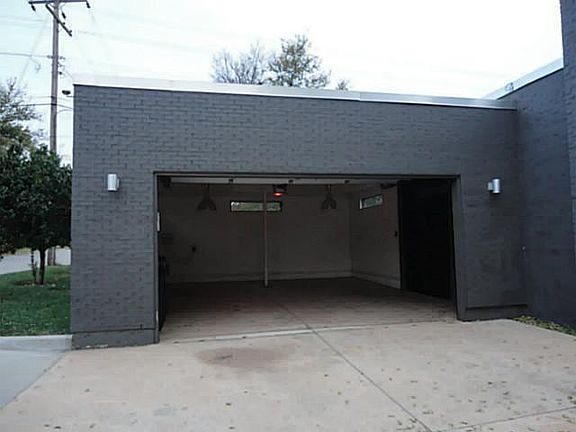 Full 2 vehicle garage