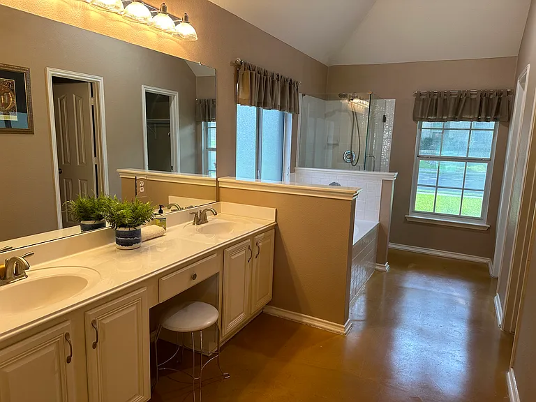 master bathroom
