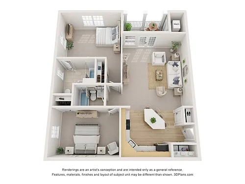 Floor plan The Mallard Pond View