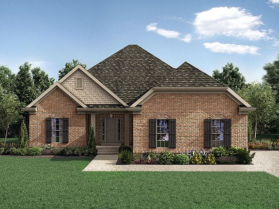 Elevation B - with side-entry garage