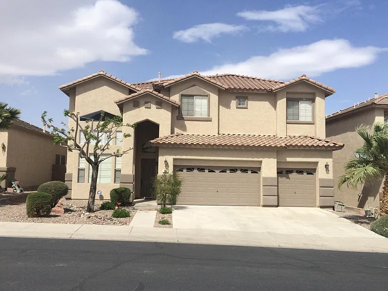 3 car garage, both doors with opener