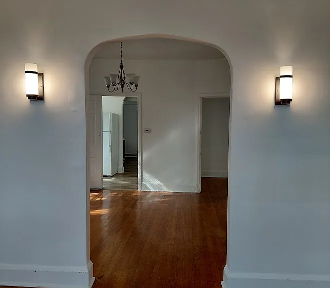 living room and dining room