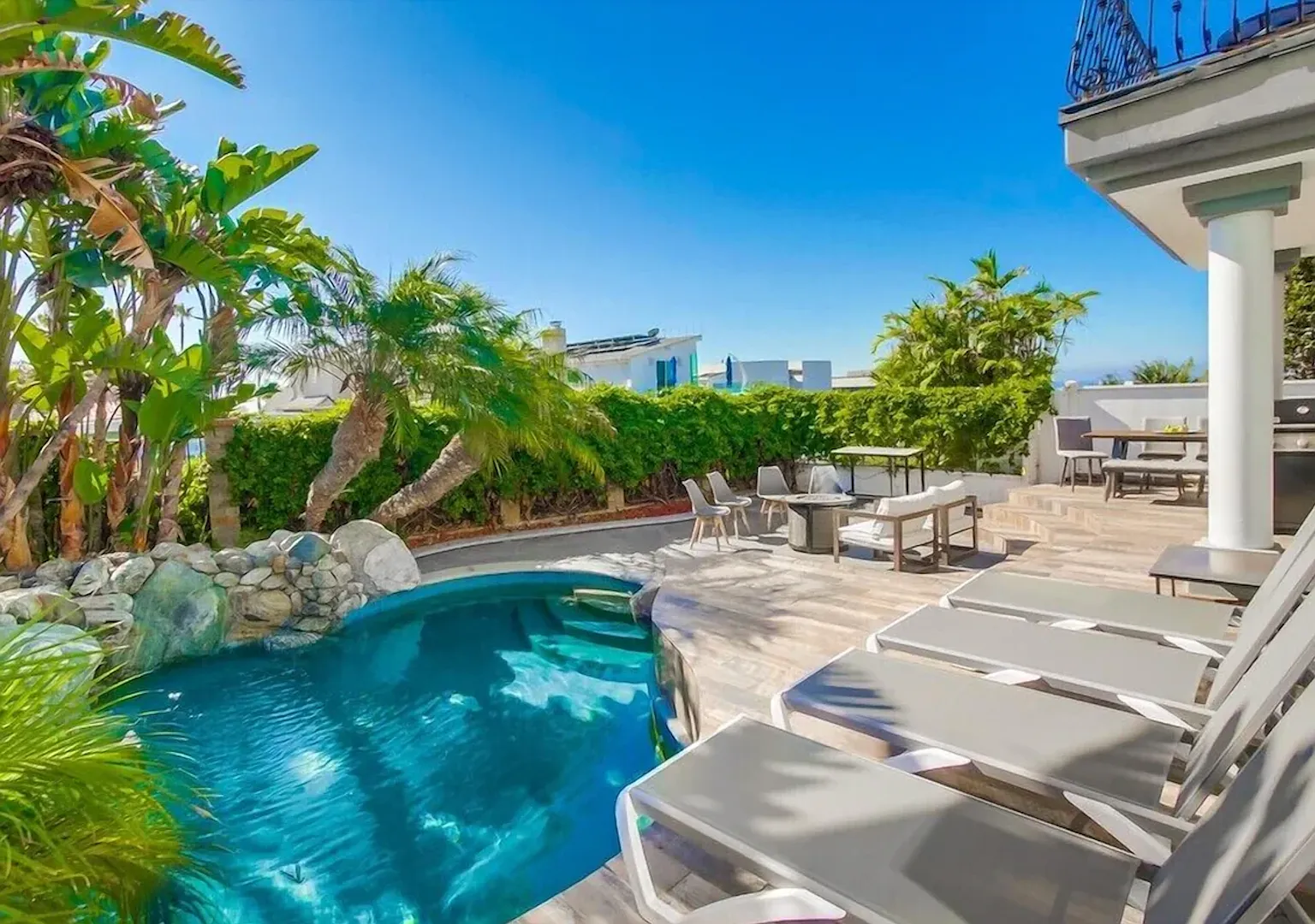 Luxury Bird Rock Retreat | 3BR Oasis w/ Pool, Ocean Views & Walk to Dining! Furnished - Month/Mon... — Photo 3