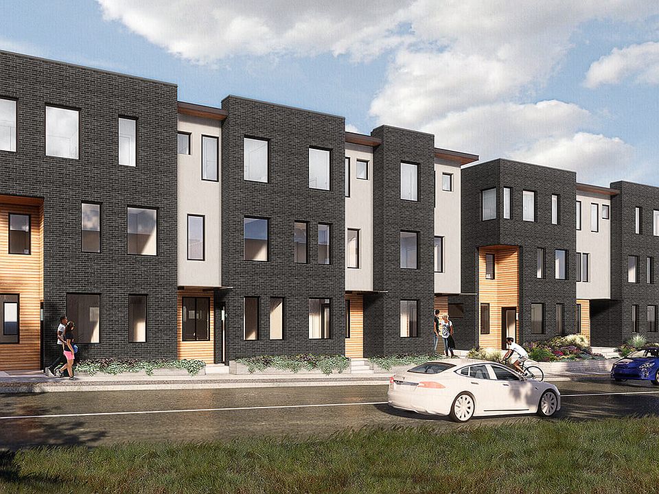 Frank West - Exterior Rendering - Townhomes