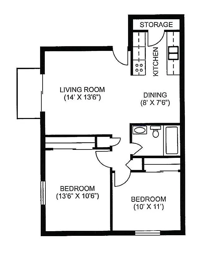 Floor plan B